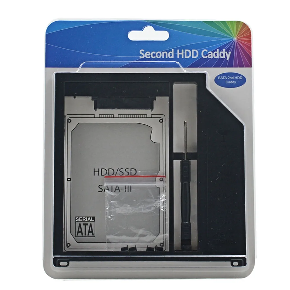 Chiapal Foxconn чип SATA 3,0 2nd HDD Caddy 9 мм 9,5 мм корпус жесткого диска SSD чехол для Apple Macbook Pro Air SuperDrive Optibay