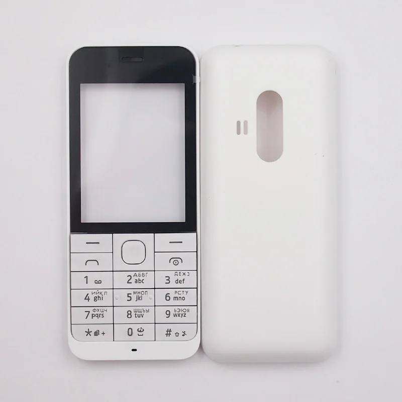 Новый высококачественный цветной корпус BaanSam для Nokia 220 с русской