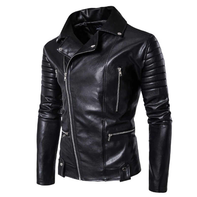 Высококачественная брендовая мужская кожаная куртка на молнии, Росомаха, повседневная куртка из искусственной кожи, Логан, куртка-бомбер, приталенное пальто, размер 5XL