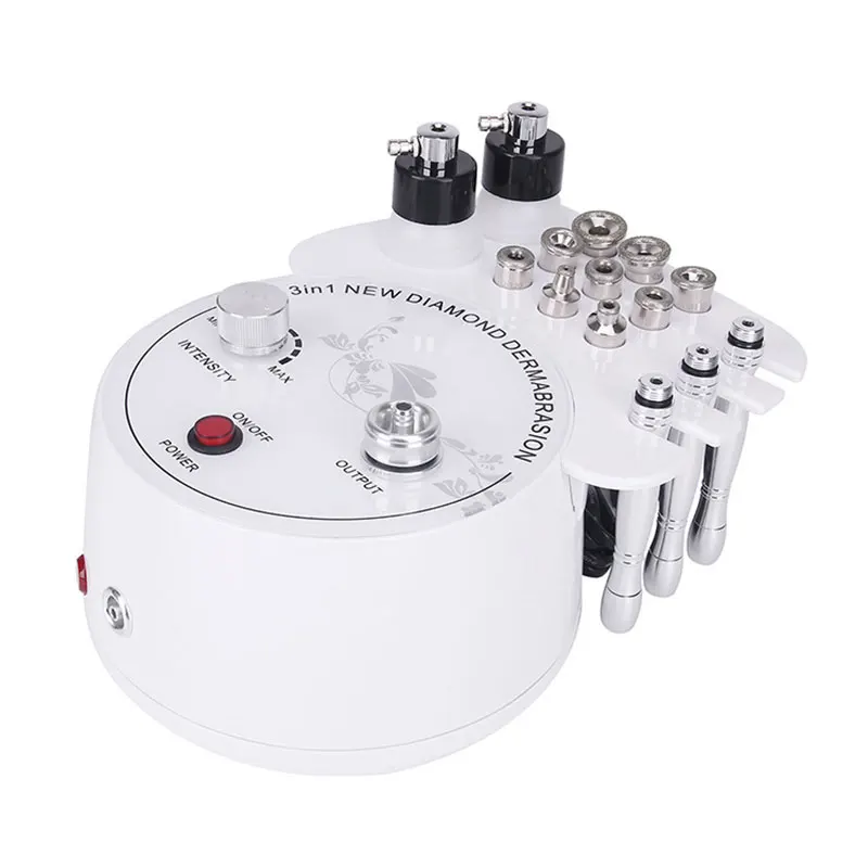 

3 In 1 Diamond Microdermabrasion Peeling Vacuum Spray Skin Rejuvenation Facial Machine Removal of wrinkles and Facial Peeling