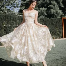 Women Summer Dresses Sexy Off Shoulder Lace Dress Spaghetti Strap Beach Dress Vestidos Femininos 2019 Women Summer Dresses Sexy Off Shoulder Lace Dress Spaghetti Strap Beach Dress Vestidos Femininos 2019