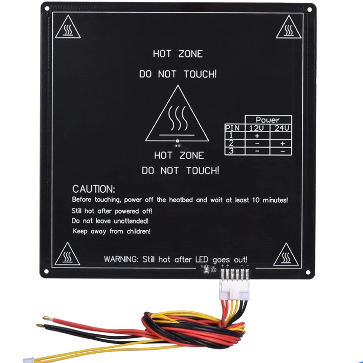 3D طابعة الألومنيوم ساخنة السرير طباعة الجدول الكلور سخان Mk3 الساخن نهاية مربع Mk3 الطباعة بنيت منصة 220X220X3 مللي متر 3D طابعة الألومنيوم ساخنة السرير طباعة الجدول الكلور سخان Mk3 الساخن نهاية مربع Mk3 الطباعة بنيت منصة 220X220X3 مللي متر