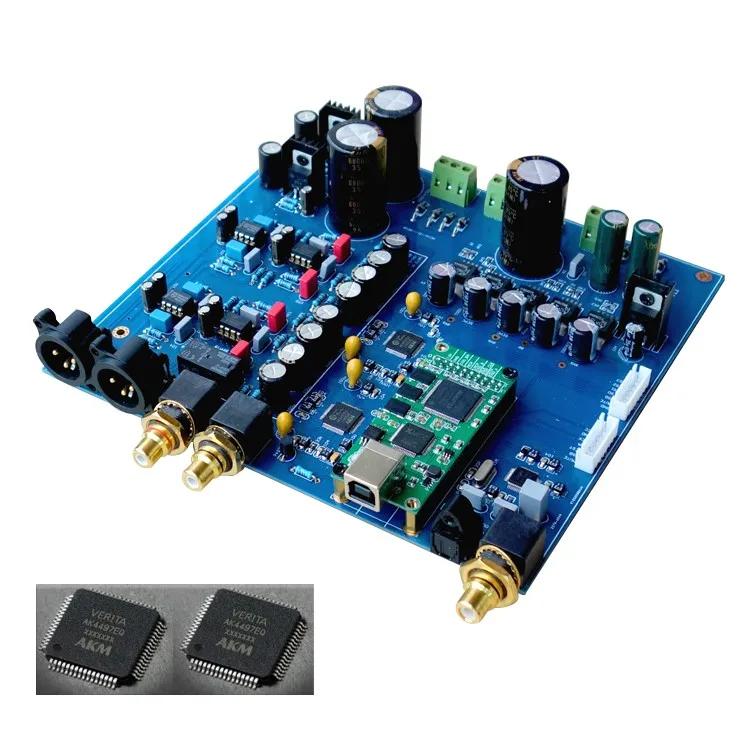 

Dual Core AK4497 Decoder Board DAC 32Bit 384K Finished DSD Board DAC