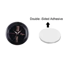 Украшение автомобиля электронный метр Автомобильные часы авто украшение интерьера автомобильный стикер часы автомобильные аксессуары для интерьера