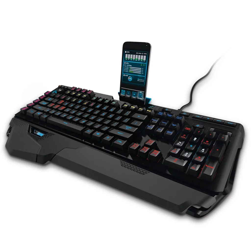 100% Logitech G910 Проводная игровая Механическая программируемая клавиатура с RGB