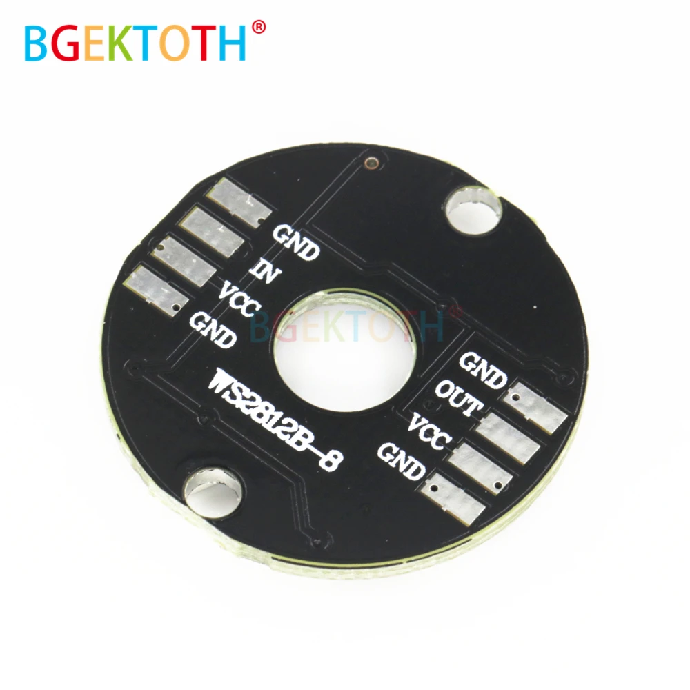 Кольцесветодиодный светодиодная RGB лампа 8 бит s WS2812 5050 RGB|Детали и аксессуары для