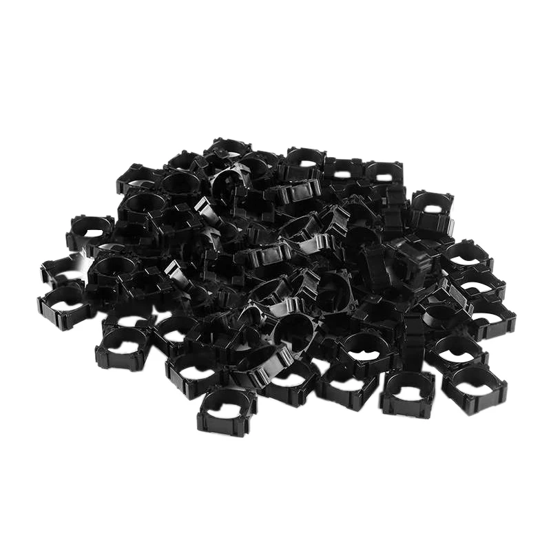 100Pcs 18650 Lithium Cell Cylindrical Battery Case Holder Bracket For Diy Battery Pack
