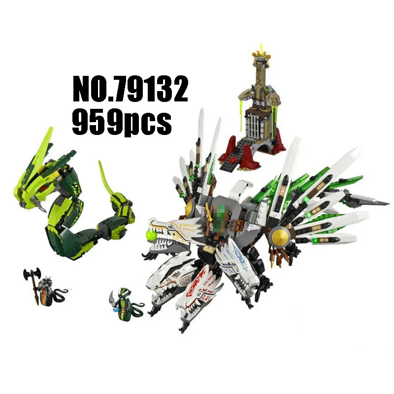 

Models Building Toy Ninjago Figure Epic Dragon Battle 79132 Building Blocks Compatible Ninjago 9450 Toys & Hobbies