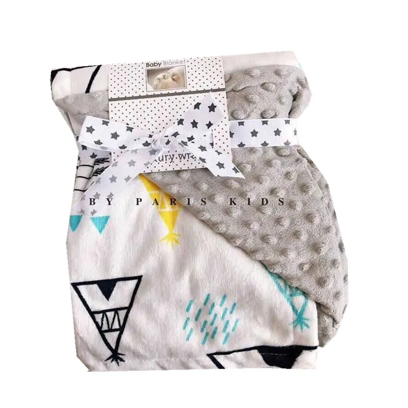 G детское одеяло s Новое плотное Двухслойное Коралловое флисовое детское Пеленальное Одеяло Bebe конверт для коляски одеяло для новорожденных