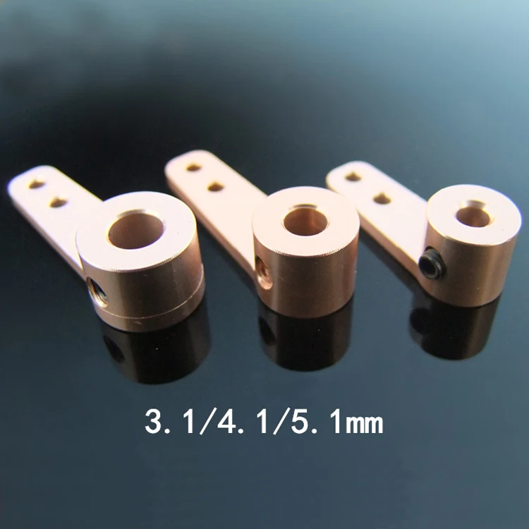 3PCS 3mm 4mm 5mm Metal Arm for RC Model Aircraft Front Wheel Steering