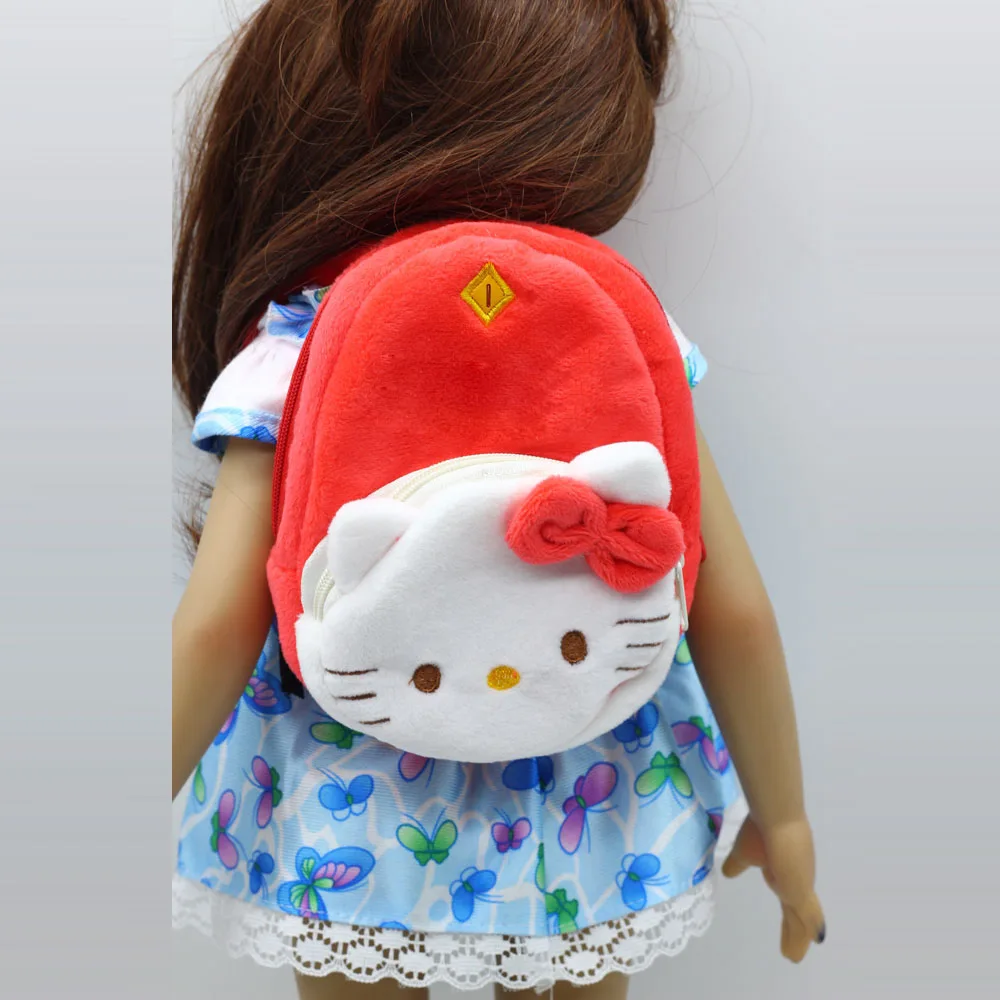 1PCS Cat doll bag for 18 inch american girl doll accessories Backpack childrens gift toy bags
