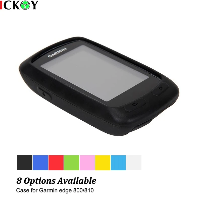 

Outdoor Cycling Silicone Rubber Protect Case + LCD Screen Film Protector For Garmin Edge 800/Edge 810