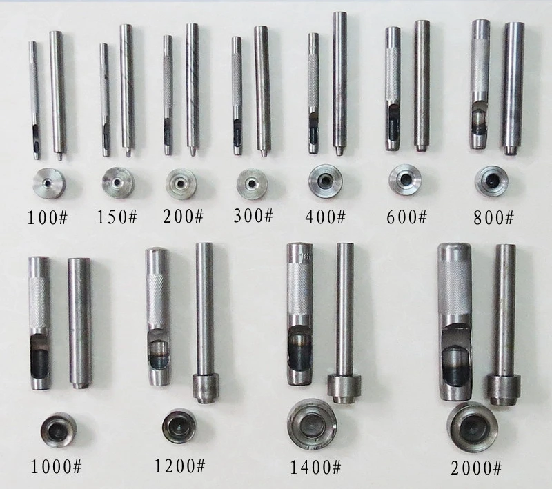 Eyelet Grommet Punch Diy Die Tool Set For Leather Craft Clothing