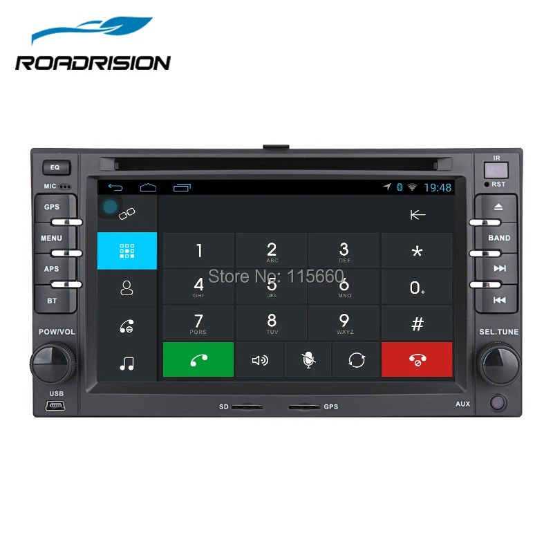 RoadRision Android 6 0 Автомобильный DVD Авторадио для Kia Sorento Cerato Sportage Spectra Rondo Carens Optima GPS