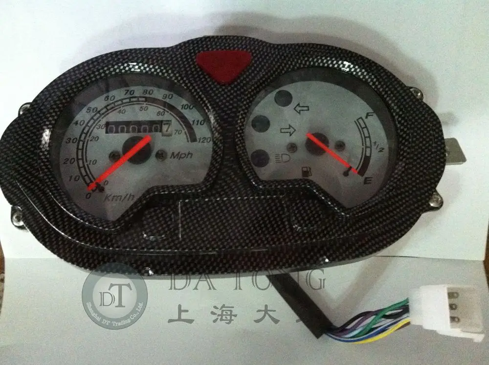 Scooter Speedometer For Chinese B08 B09 Series Meter QJ 50cc Keeway