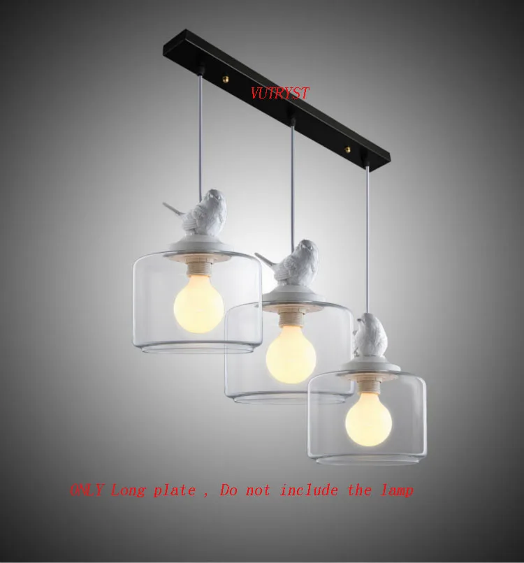 Железная Потолочная пластина подвесные люстры лампа база прямоугольная DIY лампа аксессуары для веревки подвесной светильник база белый/черный