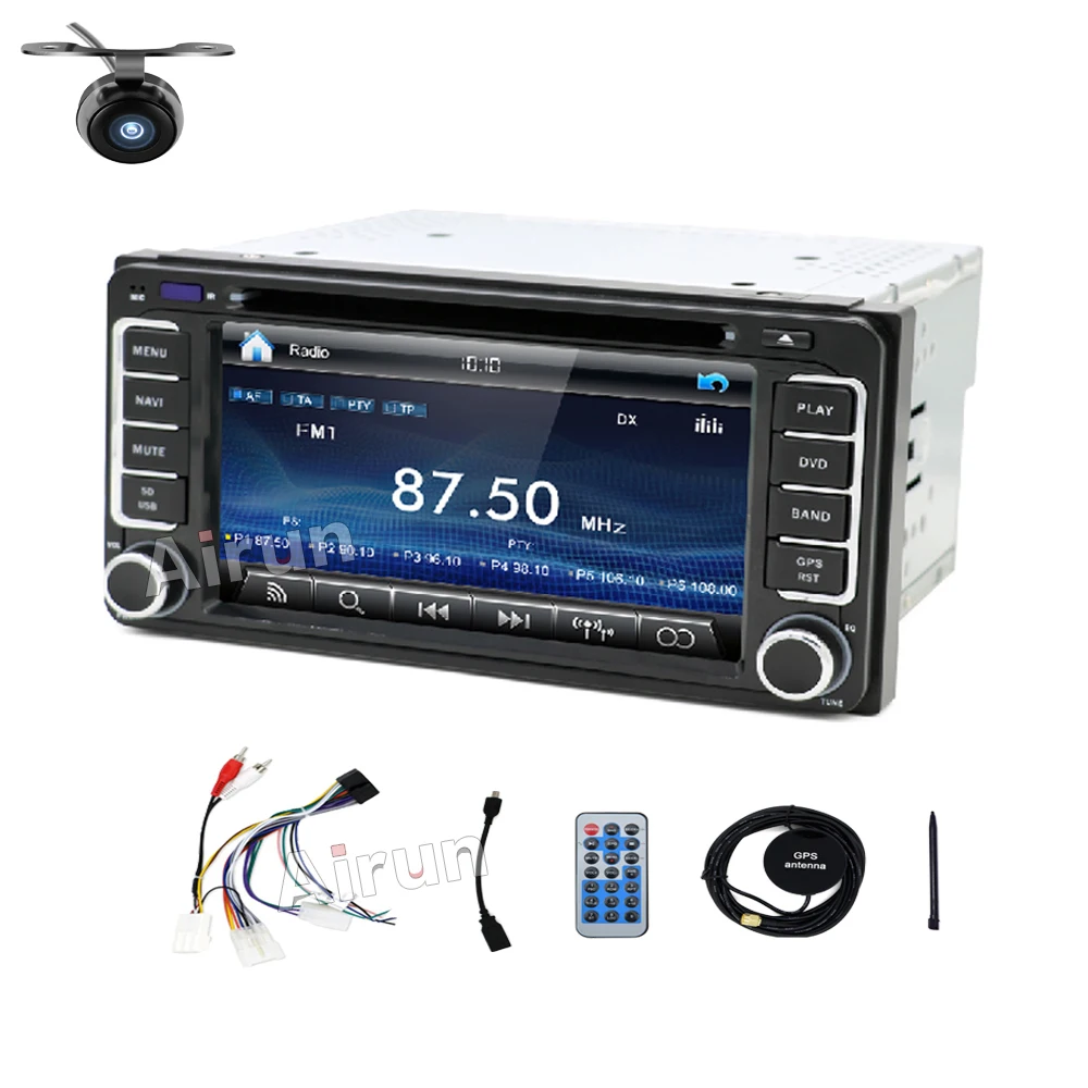 800*480 6 2 ''автомобильный dvd-плеер для Toyota Prado 120 Land Cruiser 2002-2009 с Bluetooth управление
