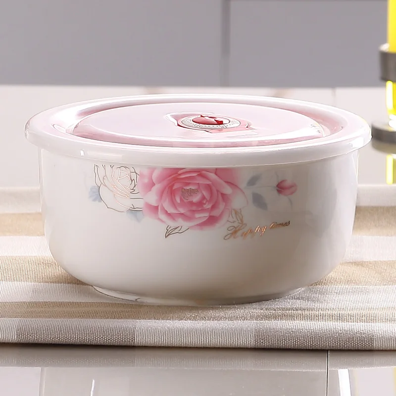OUSSIRRO мультяшная керамическая японская коробка Hello Kitty Bento термоконтейнер для