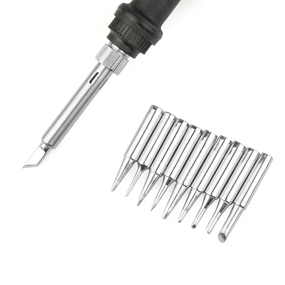 10pcs Soldering Iron Tips Set 900M T-B Lead Free For Hakko Rework Station Welder Accessories Soldering Tools ► Photo 2/6