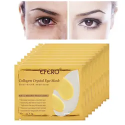 EFERO 5 пар Золотая маска для глаз коллаген Уход за глазами гель патчи для глаз маски для век масло против морщин маска темные круги