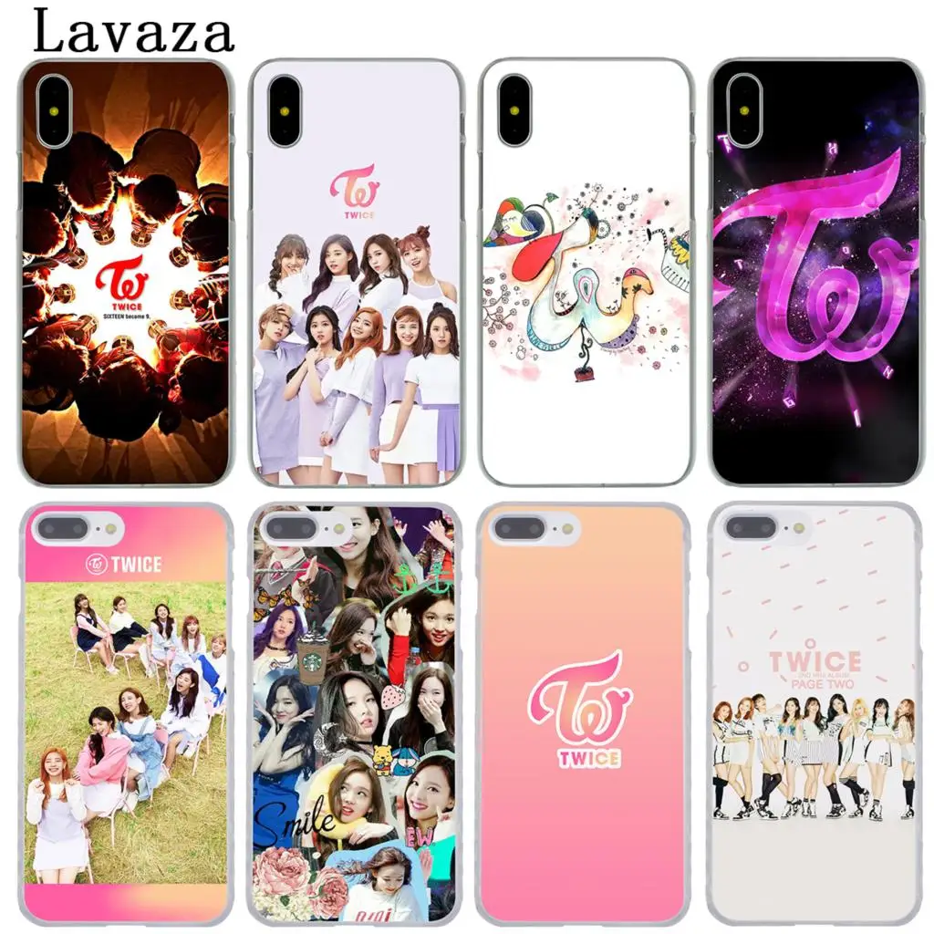 Lavaza TWICE Kpop Hard Phone Cover Case for Apple iPhone