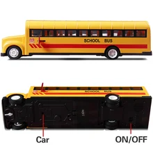 2017 New 2 4G Remote Control School Bus font b Car b font Charging Electric Open