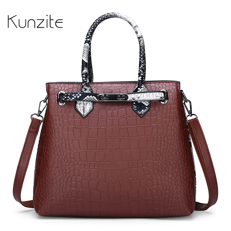 

Luxury Alligator Handbags Bags for Women 2019 Daily Top-handle Tote Ladies Designer Messenger Shoulder Bags Casual Portable Bags