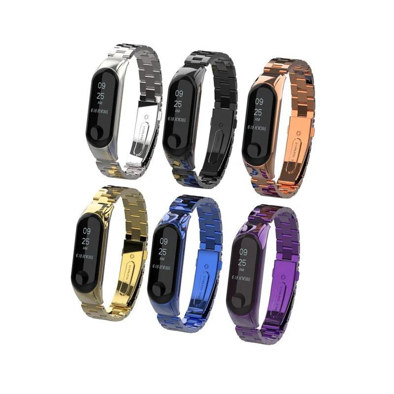 

Metal strip for original Xiaomi Mi band 3 replace wrist strap Stainless Steel Bracelet Wristbands MiBand 3 strap for Xiaomi M3