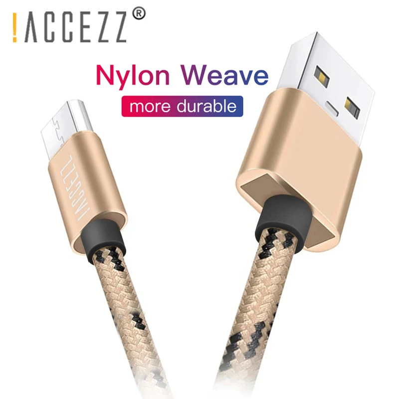 ! ACCEZZ Micro USB кабель для быстрой зарядки Xiaomi Redmi 4X 4A Samsung S9 S10 смартфонов Huawei Android