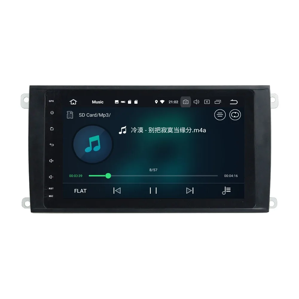 Top 4GB RAM Octa Core 8" Android 8.0 Car Audio DVD Player for Porsche Cayenne 2003-2010 With GPS Radio Bluetooth WIFI USB 32GB ROM 6