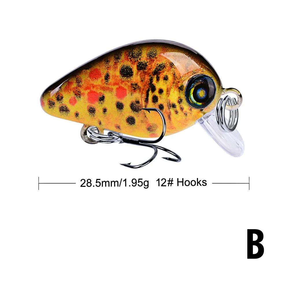 FUZXC мини-приманка, приманка, искусственная приманка поппер для рыбалки, пластиковые арифиальные воблеры, плавающие кренкбейты для ловли карпа, жесткая приманка