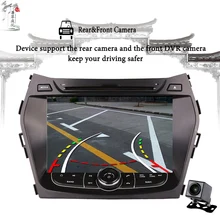 Android 9 0 Автомобильный CD dvd для Hyundai IX45 Santa fe 2013 2014 2015 2016 2017 2018
