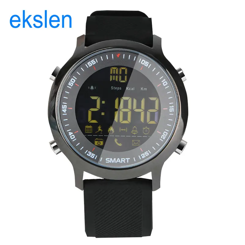 

ekslen EX18 IP67 Waterproof Smart Sport Watch Sports Activities Tracker Super long Standby Bluetooth Wristwatch for IOS Android