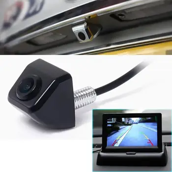

Black HD CCD Car Rearview Camera Waterproof Night vision 170° Wide Angle Universal Auto Reversing Backup Camera
