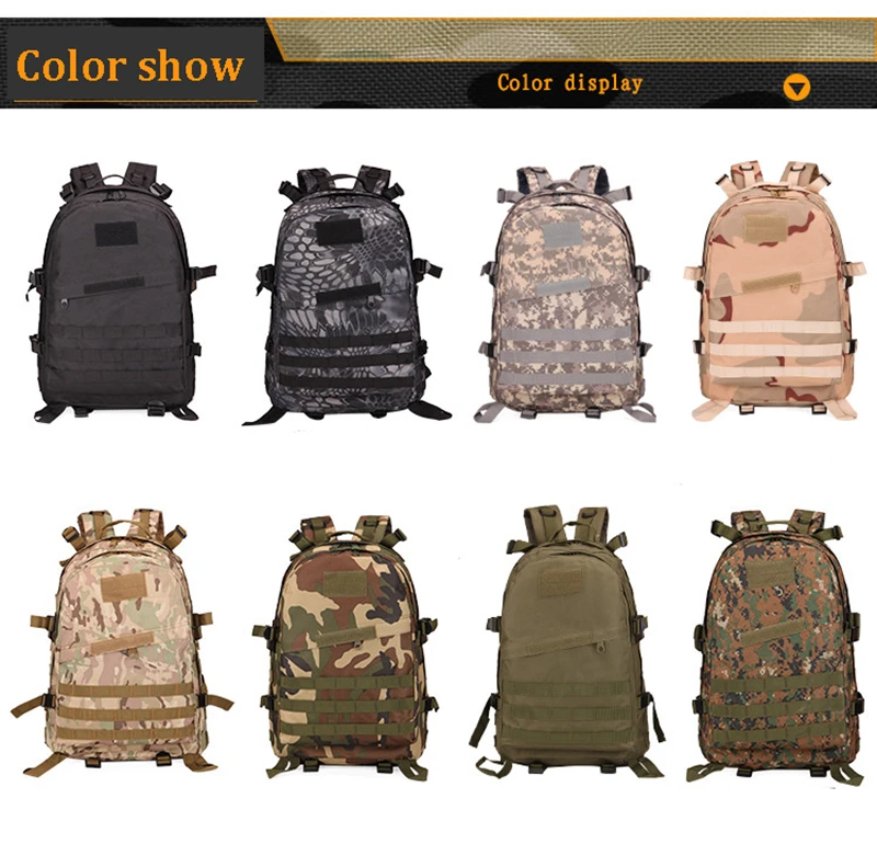 40L 3D Outdoor Sport Military Tactical climbing mountaineering Backpack Camping Hiking Trekking Rucksack Travel outdoor Ba (10)