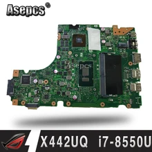 Материнская плата для ноутбука ASUS X442 X442U X442UR X442UQ X442UQK X442UQR материнская плата протестирована с процессором i7-8550U 4 Гб ОЗУ