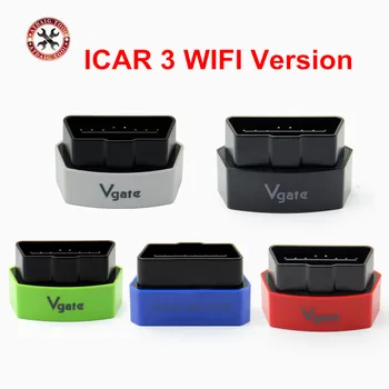 

Vgate iCar3 Wifi Elm327 Wifi Code Reader Support OBDII Protocol Vehicle iCar 3 Scan for iOS/Android/PC Free Shipping
