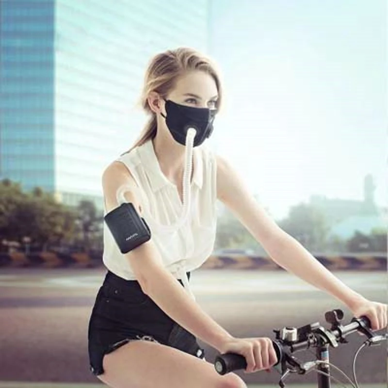 

Smart Portable Electric Mask Electronic Dust Masks Outdoor Respirator Pollution Filte Air Purifier Anti Fog Dustproof Pm2.5