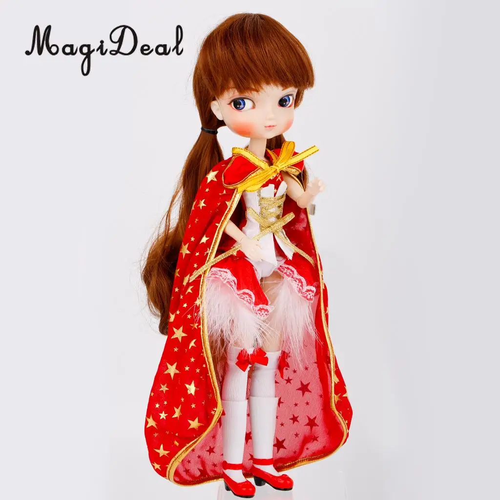 Detachable 14-Joints Make Up BJD SD Girl Doll 1/6 Ball Jointed Doll Collections Play Set Xmas New Year Birthday Gift Box