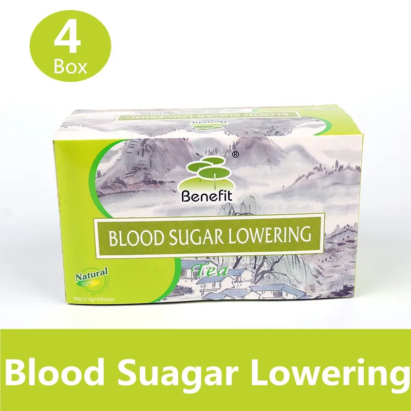 

Factory Direct 4 Boxes Natural Herbal Medicine Mixture Diabetes Controlling Supplement Blood Sugar Lowering Hypoglycemic Tea