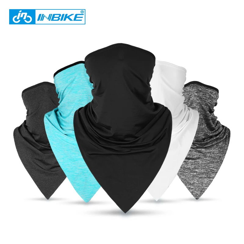 

INBIKE Summer Outdoor Sports Headwear Cycling Bandana Bicycle Equipment Scarf Ride Neck Mask Bike Triangle Headband Scarf
