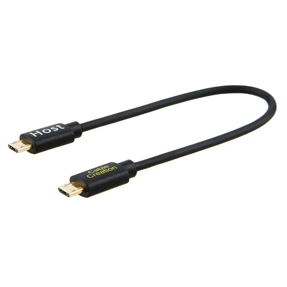 

Micro USB Cable,CableCreation Micro USB to Micro USB OTG Cable,Compatible DJI Spark and Mavic, PS4, Android Phone and Tablet,etc
