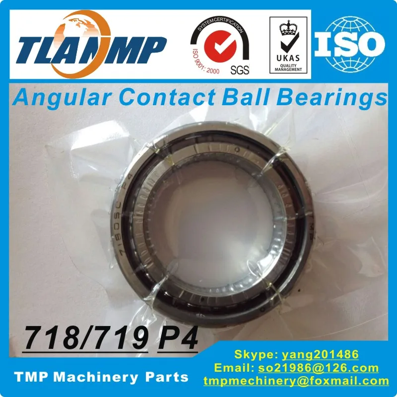 71800C/ 71800AC P4 угловой контактный шариковый подшипник (10x19x5 мм) марки TLANMP