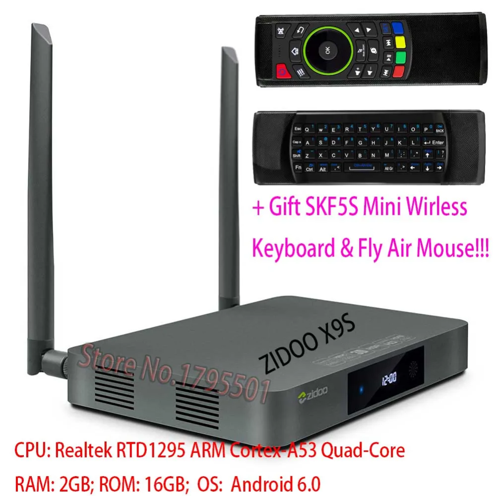 Consumer Electronics Media Streamers Zidoo X9s Android 6 0 Tv Box Openwrt Nas Quad Core 2g 16g Smart Tv Box Becassantacatalina Com