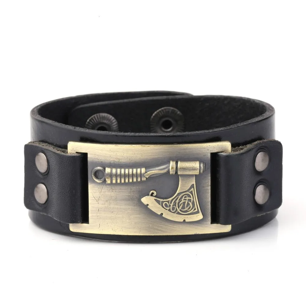 Tailsman Axe Slavic Mixed Color Strap Sigil Punk Viking Wristband Cuff Leather Bracelets
Tailsman Axe Slavic Mixed Color Strap Sigil Punk Viking Wristband Cuff Leather Bracelets