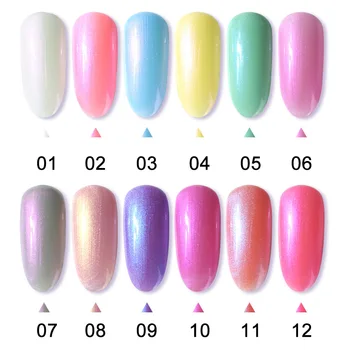 

Nail Polish Shell Mermaid Paint Sweet Nails Art Glitter Refreshing Nails Polish KG66