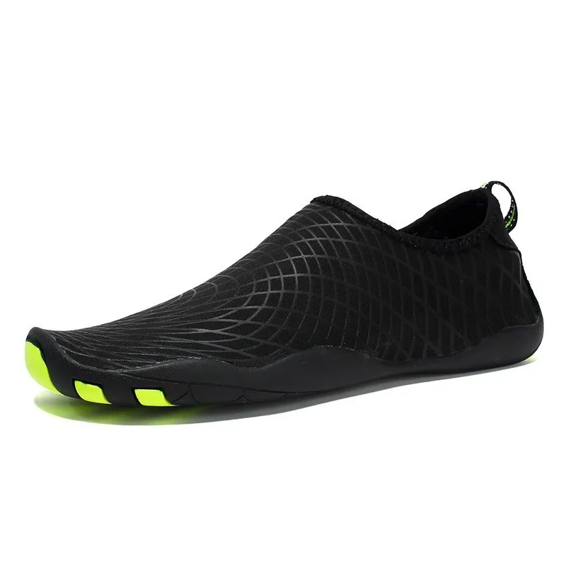 Летняя непромокаемая обувь мужские кроссовки унисекс удобные новые мягкие спортивные уличные туфли для любителей туризма для взрослых Мужская обувь - Цвет: Черный