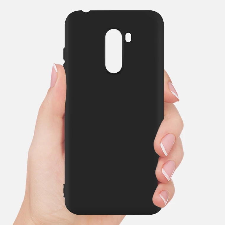 Для Xiaomi Pocophone F1 чехол Мягкая силиконовая оболочка тонкий защитный чехол-накладка