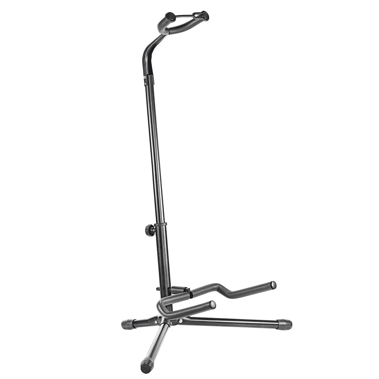 

SEWS Collapsible Iron Tripod Guitar Stand with Protective Velveteen Rubber Padding for Height Adjustable from 25-Inch to 30-Inch