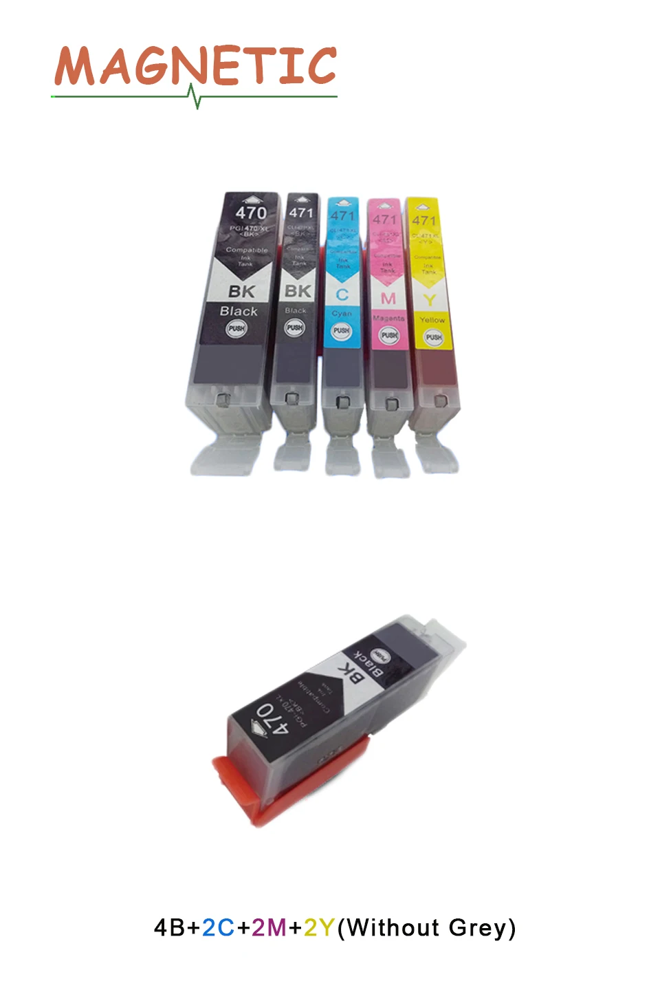 for 470 compatible cartridge 10x